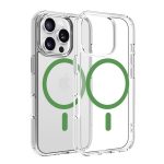   Dviced DV511024 MagSafe iPhone 16 Pro átlátszó/zöld hátlap
