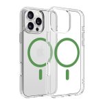   Dviced DV511031 MagSafe iPhone 16 Pro Max átlátszó/zöld hátlap