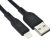 Dviced DV110001 1,25m USB A - Lightning fekete adat- és töltőkábel