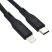 Dviced DV110003 1,25m Type-C - Lightning fekete adat- és töltőkábel