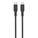 Dviced DV110007 1,25m Type-C fekete adat- és töltőkábel