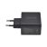 Dviced DV221012 65W 2xType-C/USB GaN fekete hálózati töltő