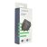 Dviced DV221013 65W 2xType-C/USB GaN fekete hálózati töltő + Type-C kábel