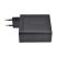 Dviced DV221014 140W 2xType-C/USB GaN fekete hálózati töltő