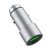 Dviced DV250003 60W 2xType-C/USB szürke autós töltő