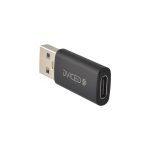 Dviced DV300005 USB - Type-C fekete adapter