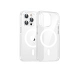   Dviced DV511004 MagSafe iPhone 15 Pro átlátszó/fehér hátlap
