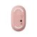 Logitech POP with emoji vezeték nélküli rózsaszín egér