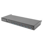 DIGITUS DS-72213 8 portos PS/2 USB VGA KVM switch