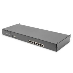 DIGITUS DS-72216 8 portos PS/2 USB Cat.5 VGA KVM switch