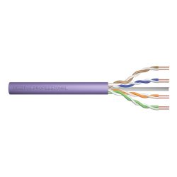 DIGITUS DK-1613-VH-1 Cat.6 U/UTP 250MHz Eca LSZH 100m lila fali kábel