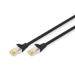 DIGITUS Cat.6A S/FTP LSZH 7m fekete patch kábel