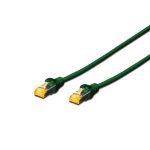 DIGITUS Cat.6A S/FTP LSZH 7m zöld patch kábel
