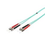   DIGITUS DK-2511-01/3 Duplex 2xST + 2xST multimodusú OM3 50/125 LSOH 1m optikai patch kábel