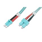   DIGITUS DK-2532-01/3 Duplex 2xLC + 2xSC multimodusú OM3 50/125 LSOH 1m optikai patch kábel