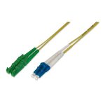   DIGITUS AL-9E2000LC-05I Duplex 2xE2000(APC) + 2xLC(UPC) monomódusú OS2 9/125 LSOH 5m optikai patch kábel