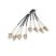 DIGITUS DK-2433CU030BK-BBB 12 szálas 12x LC/UPC 50/125 multimodusú OM4 Dca kültéri/beltéri előszerelt optikai kábel 30m