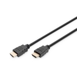 DIGITUS High Speed Premium UHD 4K 3D 60Hz 2.0 aranyozott Ethernet HDMI kábel 3m