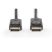 DIGITUS Full HD 3D 30Hz 1.1a DisplayPort kábel 3m