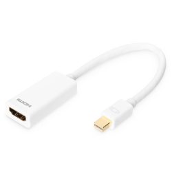 DIGITUS Full HD 60Hz 1.1a mini DisplayPort - HDMI type A Adapter 0,15m