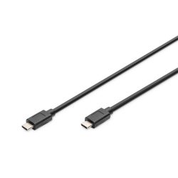 DIGITUS Super speed 4096x2304 UHD 4K 60Hz USB 3.1 type-C kábel 1m