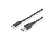 DIGITUS Super Speed 3.1 USB type A - USB type-C kábel 1m