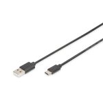 DIGITUS High Speed 2.0 USB type A - USB type-C kábel 1m