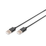 DIGITUS High Speed USB A 2.0 csatlakozó kábel 1m