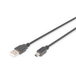 DIGITUS High Speed 2.0 micro USB  - USB type A kábel 3m