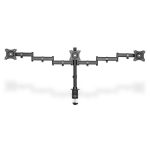   DIGITUS DA-90362 C-bilincses univerzális (VESA 75 / 100) 3-as fekete monitor tartó konzol