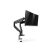 DIGITUS DA-90395 C-bilincses gázrugós univerzális (VESA 75 / 100) 2-es fekete monitor tartó konzol