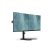 DIGITUS DA-90401 C-bilincses univerzális (VESA 75 / 100) 2-es fekete monitor tartó állvány