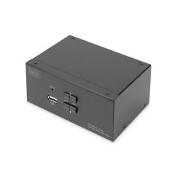 DIGITUS DS-12862 UHD 4K 60Hz 2 port Dual Display Displayport KVM Switch