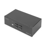   DIGITUS DS-12883 UHD 4K 30Hz 4 port Dual Display HDMI KVM Switch