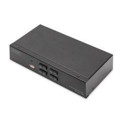 DIGITUS DS-12891 UHD 4K 60Hz 4 port Displayport KVM Switch