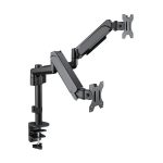   Stell SOS 2122 17"-32" kétkaros asztali monitor tartó konzol