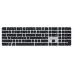  Apple mxk83lb/a Magic Keyboard (2024) Touch ID & Numpad US fekete billentyűzet