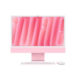 Apple iMac 24"4,5K Retina/M4 chip 10 magos CPU és GPU/24GB/512GB SSD/pink All-in-One asztali számítógép