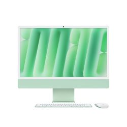 Apple iMac 24"4,5K Retina/M4 chip 10 magos CPU és GPU/16GB/256GB SSD/zöld All-in-One asztali számítógép
