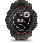   Garmin Instinct 3 50mm Solar fekete sötétszürke szíjjal okosóra