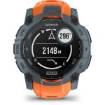   Garmin Instinct 3 50mm Solar szürke narancs szíjjal okosóra