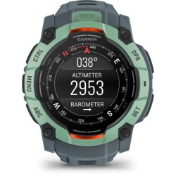 Garmin Instinct 3 50mm AMOLED fekete sötétszürke szíjjal okosóra