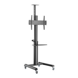 Sbox FS-446-2 FS-224-2 37"-70" VESA 600X400 álló mobil TV állvány