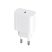 Maxlife ML063380 PD+QC 20W Type-C fehér gyorstöltő adapter