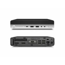 HP MP9 G4 Micro/i5-8500T/16GB/256GB SSD/Win11 Pro/fekete asztali számítógép (Használt A)