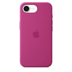 Apple MD3W4ZM/A iPhone 16e fukszialila szilikon hátlap