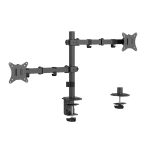   Gembird MA-D2-03 17"-32" kétkaros asztali monitor tartó konzol