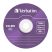 VERBATIM 43167 CD-RW 700MB/12x/színes írható felület/újraírható slim CD 5db/csomag
