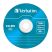VERBATIM 43167 CD-RW 700MB/12x/színes írható felület/újraírható slim CD 5db/csomag