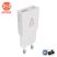 AVAX CH641W NANO SLIM 30W USB-C (PD3.0)+USB-A (QC3.0) fehér hálózati töltő